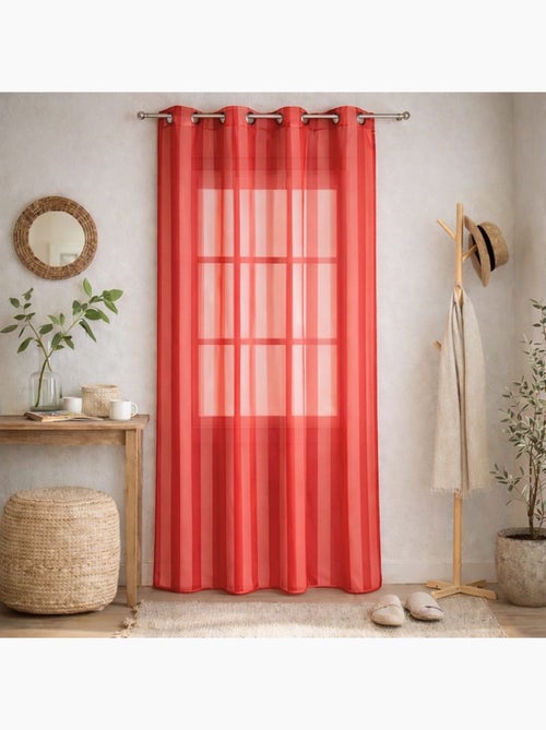 Transparente con rayas tejidas - Kiabi