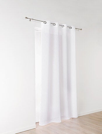 Transparente ligero con aspecto de lino