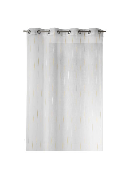 Transparente ligero con líneas bordadas - Kiabi Transparente ligero con líneas bordadas - Kiabi
