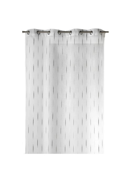 Transparente ligero con líneas bordadas - Kiabi Transparente ligero con líneas bordadas - Kiabi