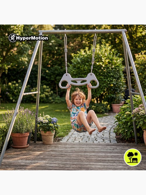Trapecio de gimnasia HyperMotion con cuerdas ajustables infantil - Kiabi Trapecio de gimnasia HyperMotion con cuerdas ajustables infantil - Kiabi