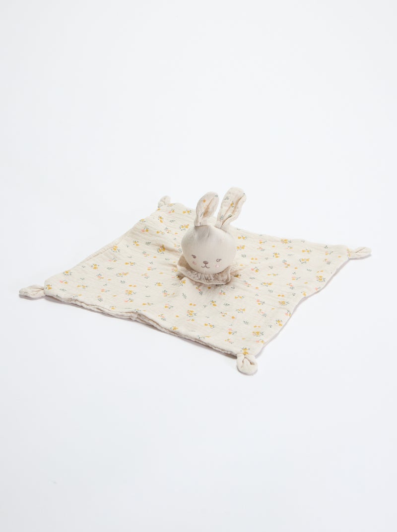 Trapito de apego de conejo Beige - Kiabi