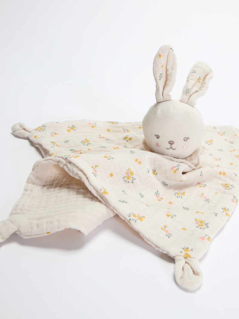 Trapito de apego de conejo Beige - Kiabi