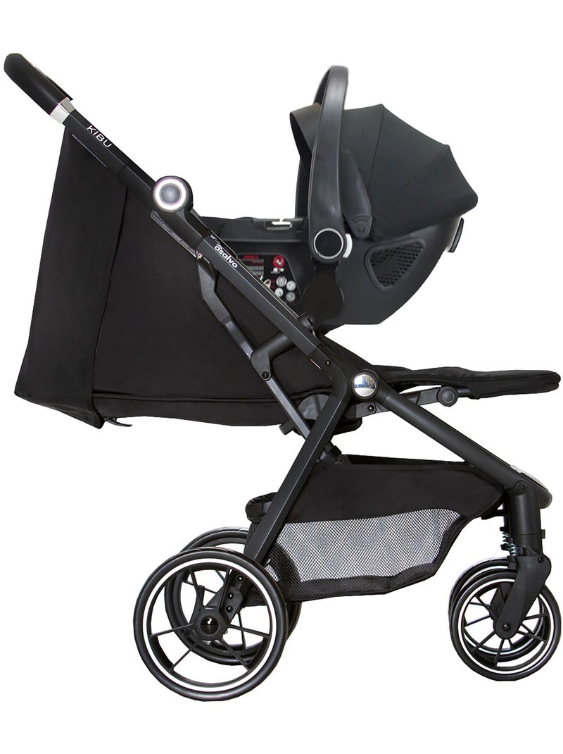 Travel System Kibu Asalvo Negro - Kiabi