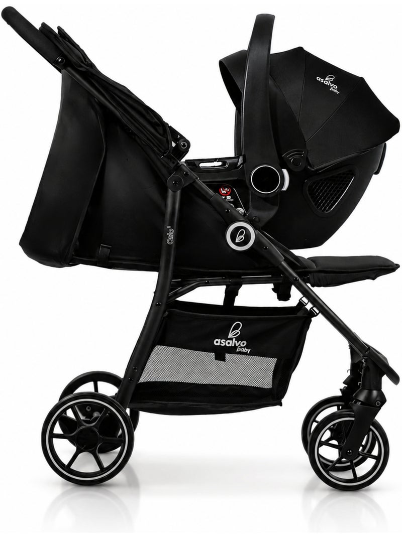 Travel System Oslo 2 Asalvo Negro - Kiabi