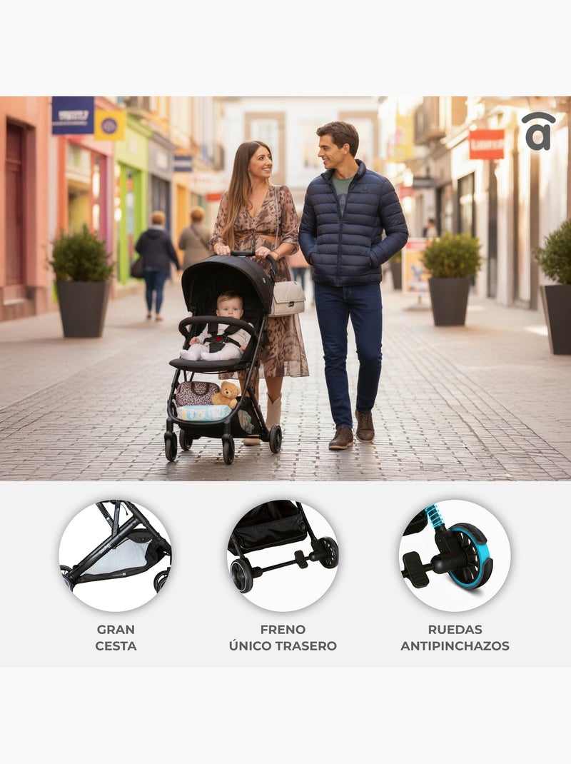 Travel System Tumbuct? Asalvo Negro - Kiabi