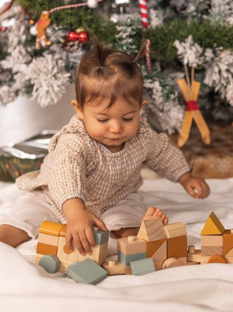 Tren de madera para bebé Multicolor - Kiabi