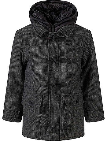 Trenca diseño lisos de tweed niños - minoti