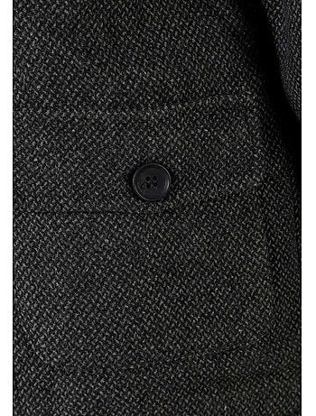 Trenca diseño lisos de tweed niños - minoti