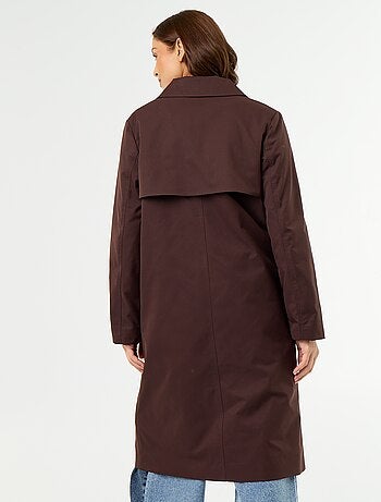 Trench de media longitud con forro interior