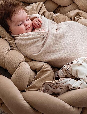 Trenza de cuna bebé universal terciopelo | SEVIRA KIDS