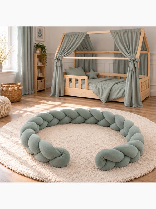 Trenza de cuna para bebé de terciopelo | sevira kids - Kiabi Trenza de cuna para bebé de terciopelo | sevira kids - Kiabi