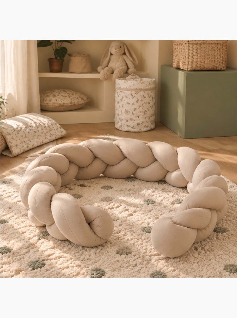 Trenza de cuna universal para bebé de nido de abeja | sevira kids Beige - Kiabi