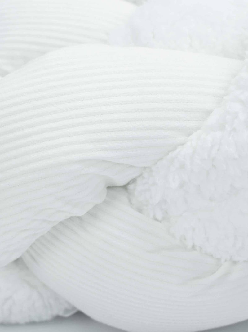 Trenza decorativa bebé Blanco - Kiabi