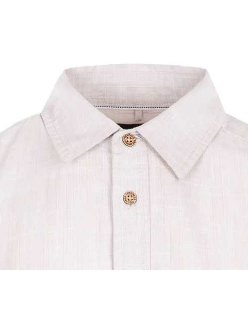 Trespass - Camisa Basham de Tela para Hombre Beige - Kiabi