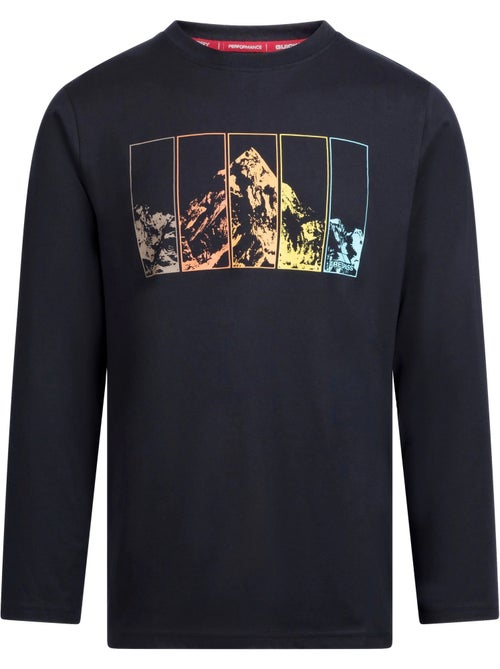 Trespass - Camiseta Diseño Zeppelin de Manga Larga Casual para Hombre - Kiabi