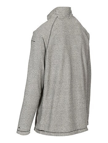 Trespass - Forro Polar con Media Cremallera Antibolitas Keynote para Hombre