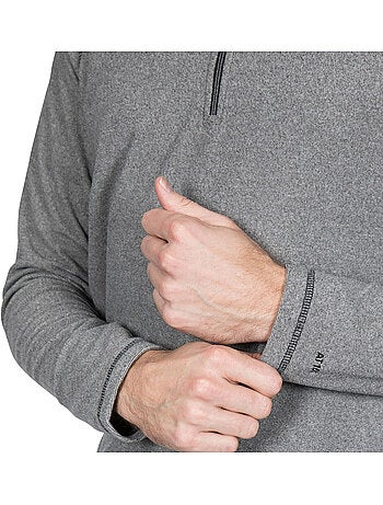 Trespass - Forro Polar con Media Cremallera Antibolitas Keynote para Hombre