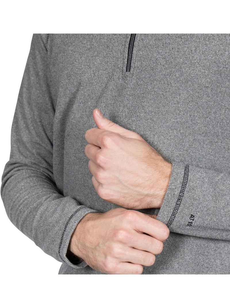Trespass - Forro Polar con Media Cremallera Antibolitas Keynote para Hombre Gris - Kiabi