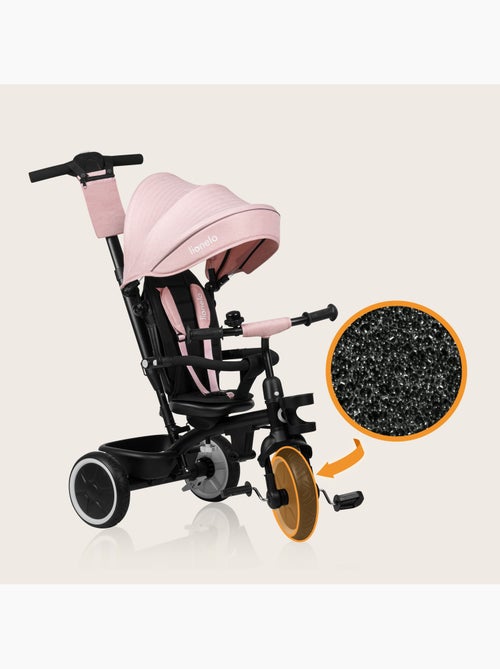 Triciclo convertible 2 en 1 lionelo berry - cochecito/bicicleta - a partir de 9 meses - timbre y por - Kiabi