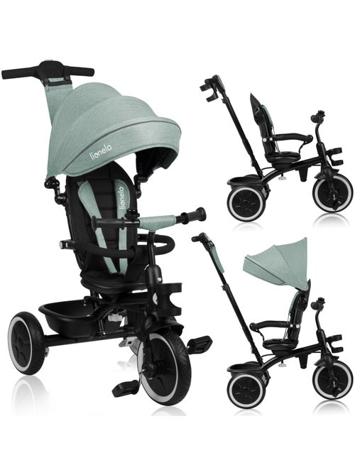 Triciclo convertible 2 en 1 LIONELO Berry - Cochecito/Bicicleta - A partir de 9 meses - Timbre y por - Kiabi