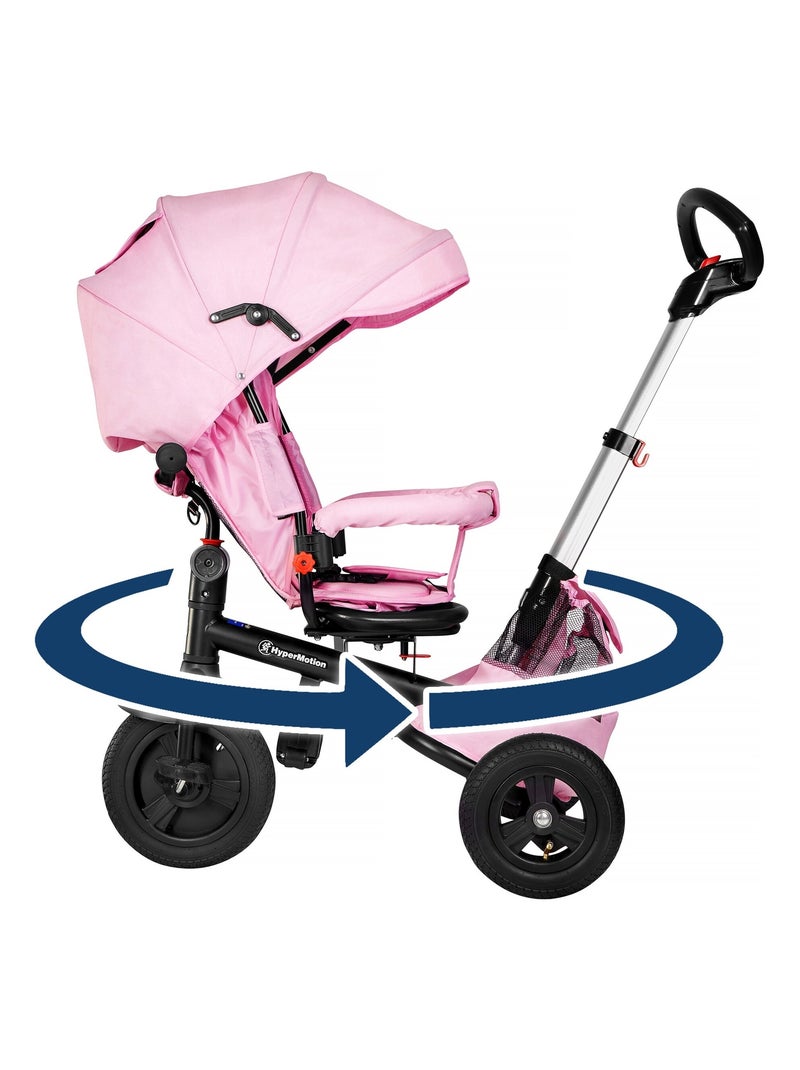 Triciclo evolutivo 3 en 1 HyperMotion bebé 1-5 años con capota ruedas infladas empuje N/D - Kiabi