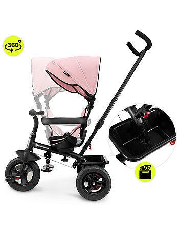 Triciclo evolutivo 3 en 1 TOBI FREY con capota, ruedas inflables y empujador para niños 1-4 años