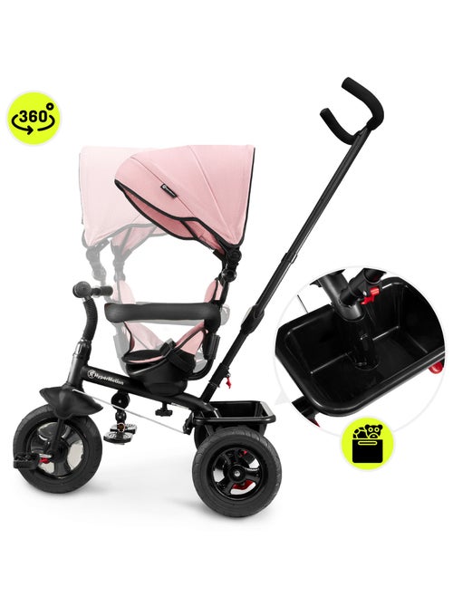 Triciclo evolutivo 3 en 1 TOBI FREY con capota, ruedas inflables y empujador para niños 1-4 años - Kiabi
