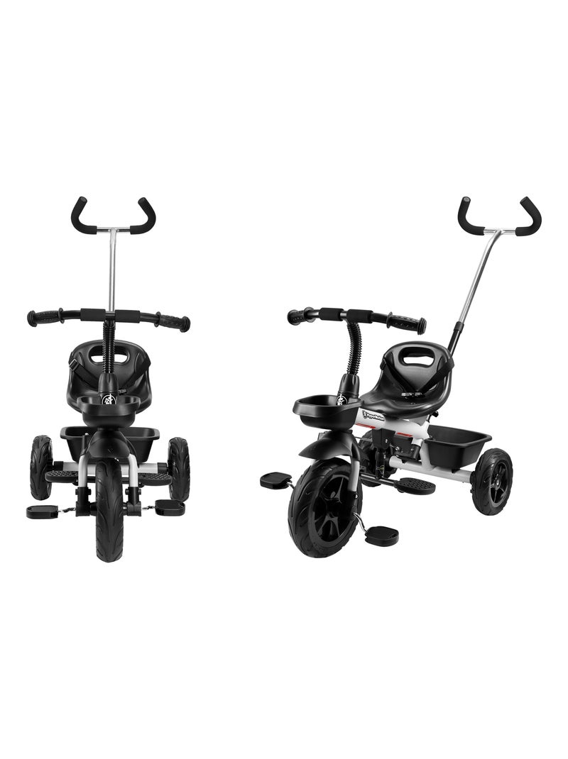Triciclo evolutivo VECTOR 3 ruedas ultraligero 1-4 años con empuje, ruedas infladas y cesta infantil N/D - Kiabi