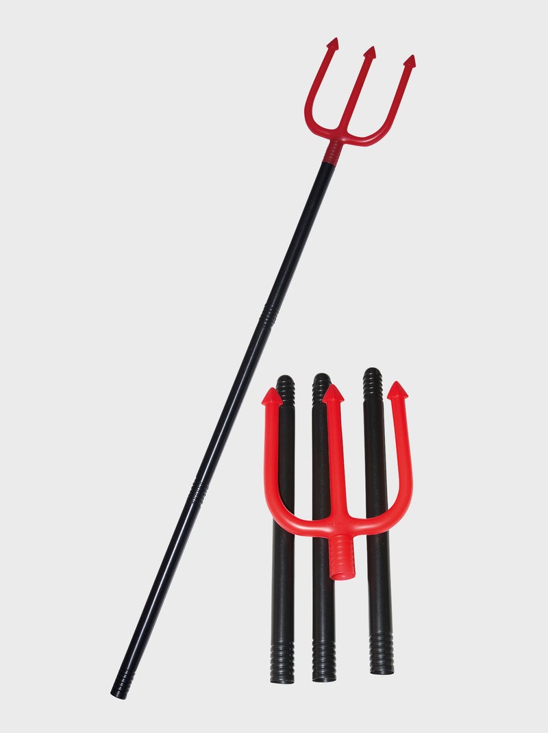 Tridente de diablo - Disfraz rojo/negro - Kiabi