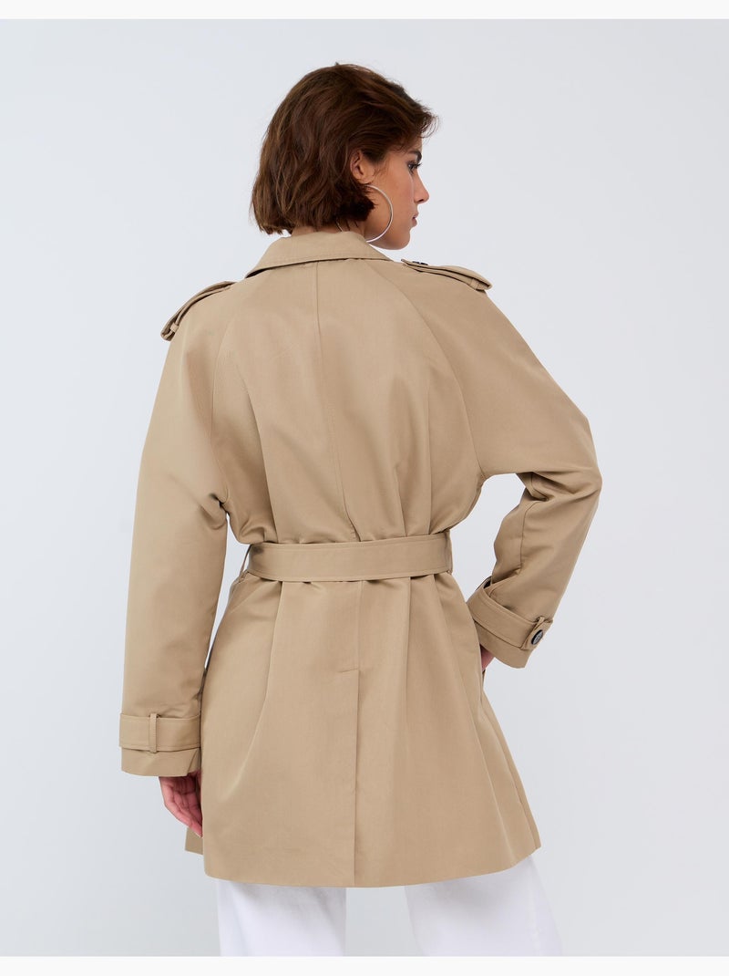Trinchera, mo fashion Beige - Kiabi
