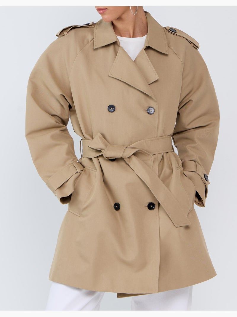 Trinchera, mo fashion Beige - Kiabi