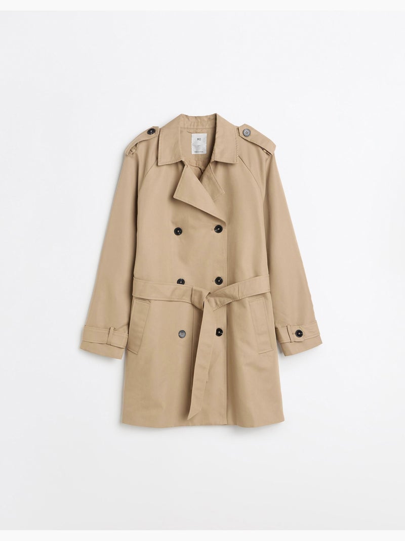 Trinchera, mo fashion Beige - Kiabi
