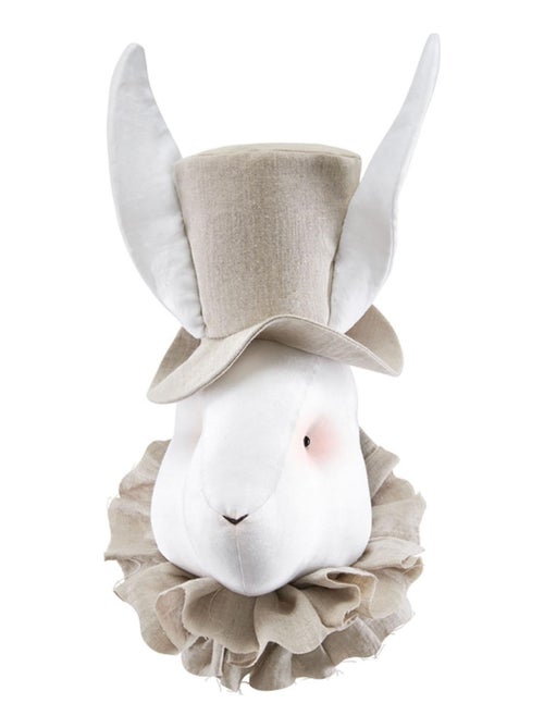 Trofeo de pared para niños en lino, señor conejo | SEVIRA KIDS - Kiabi