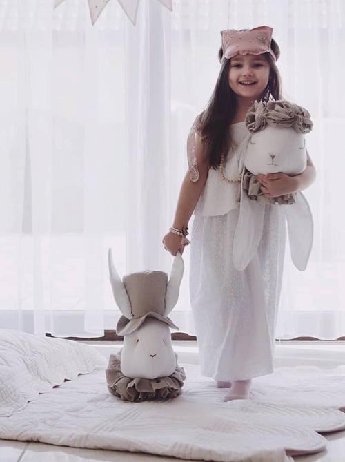 Trofeo de pared para niños en lino, señor conejo | SEVIRA KIDS - Kiabi