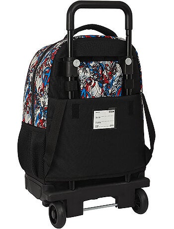 Trolley escolar vengadores assemble con mochila extraíble 45 cm