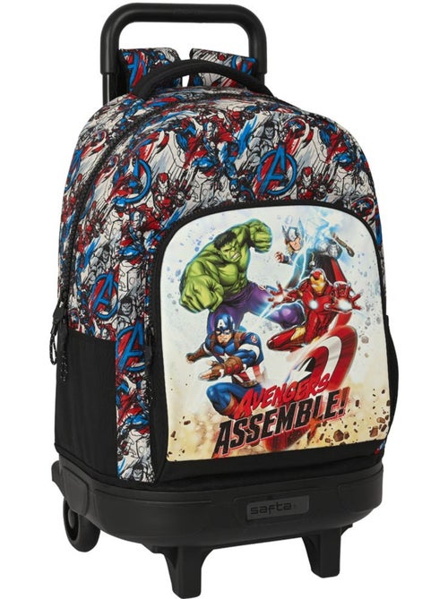 Trolley escolar vengadores assemble con mochila extraíble 45 cm - Kiabi Trolley escolar vengadores assemble con mochila extraíble 45 cm - Kiabi
