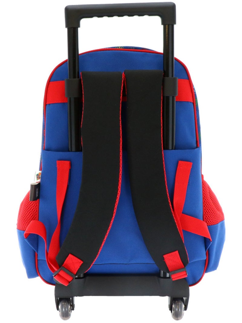 Trolley mochila bakugan dragonoid 45 cm Azul Rojo Negro - Kiabi