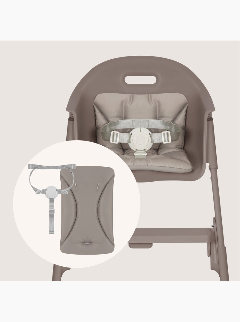 Trona 2en1 LIONELO Beny - 6 a 36 meses - Regulable Taupe - Kiabi