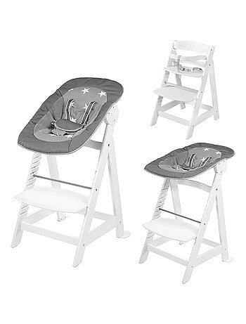 Trona 3 en 1 con hamaca reclinable diseño estrella - ROBA 'Born Up'