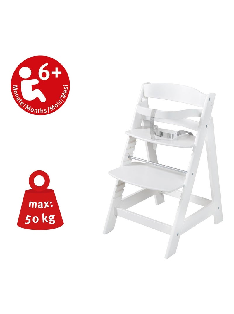 Trona 3 en 1 con hamaca reclinable diseño estrella - ROBA 'Born Up' Blanco - Kiabi