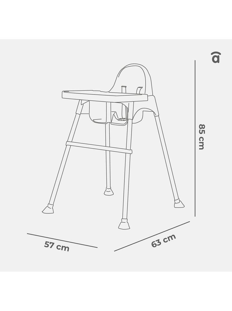 Trona Basic Pro Asalvo Gris - Kiabi