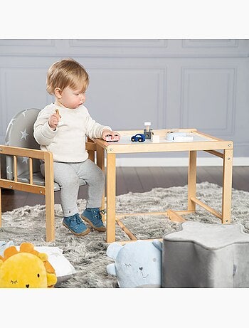 Trona combinada con bandeja y cojín impermeable 'Roba Little Stars'