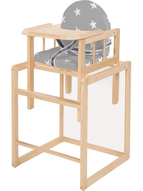 Trona combinada con bandeja y cojín impermeable 'Roba Little Stars' - Kiabi