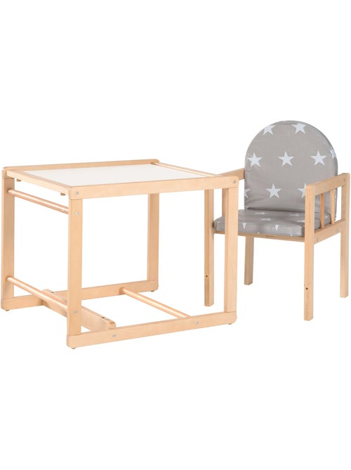 Trona combinada con bandeja y cojín impermeable 'Roba Little Stars' - Kiabi