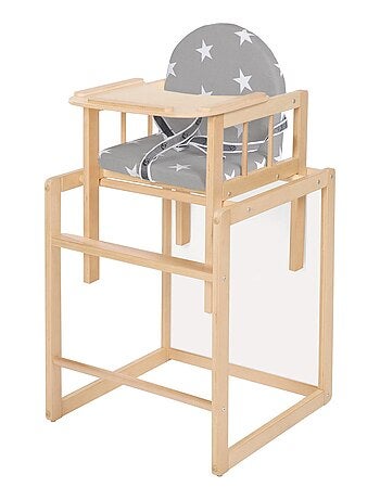 Trona combinada con bandeja y cojín impermeable 'Roba Little Stars'