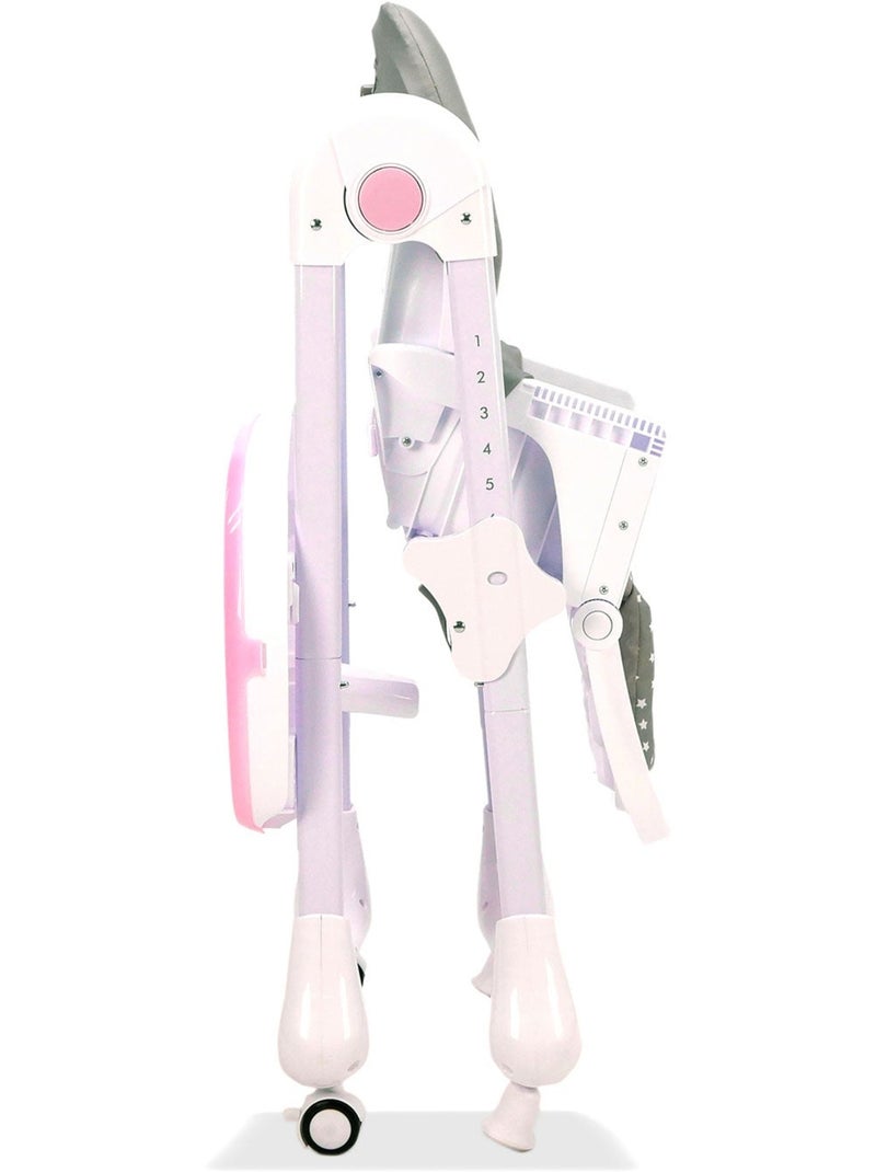 Trona con Ruedas Conejito Asalvo Rosa - Kiabi