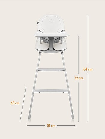 Trona convertible LIONELO Dalia - Hasta 60 kg - Ultraligera