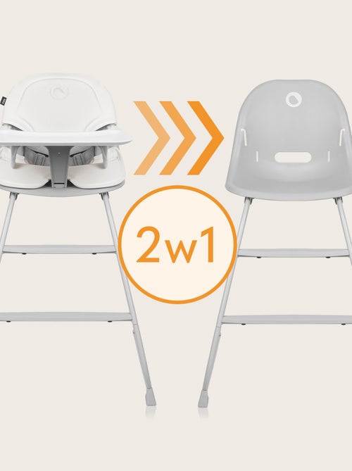 Trona convertible LIONELO Dalia - Hasta 60 kg - Ultraligera - Kiabi