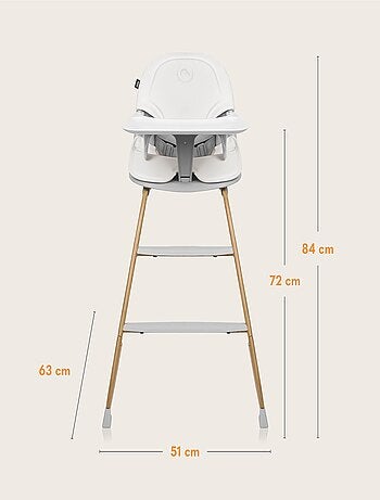 Trona convertible LIONELO Dalia - Hasta 60 kg - Ultraligera